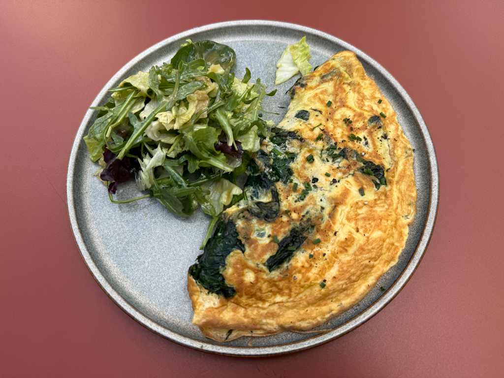 Spinach Energy Omelette
