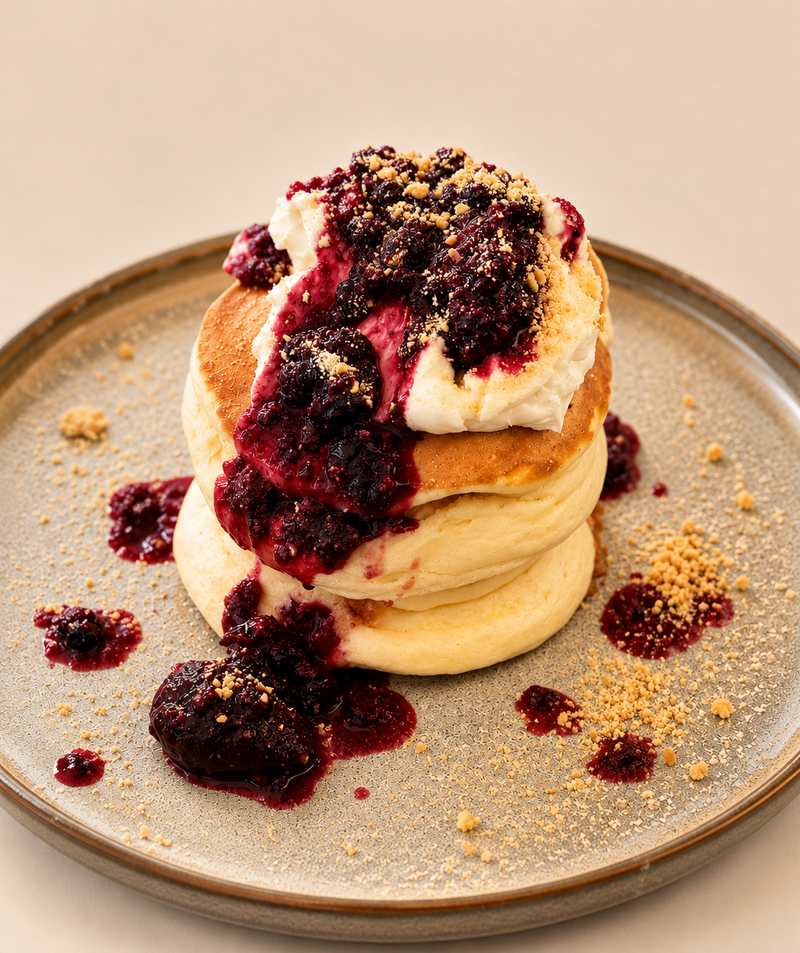 Cheesecake Cream Pancake